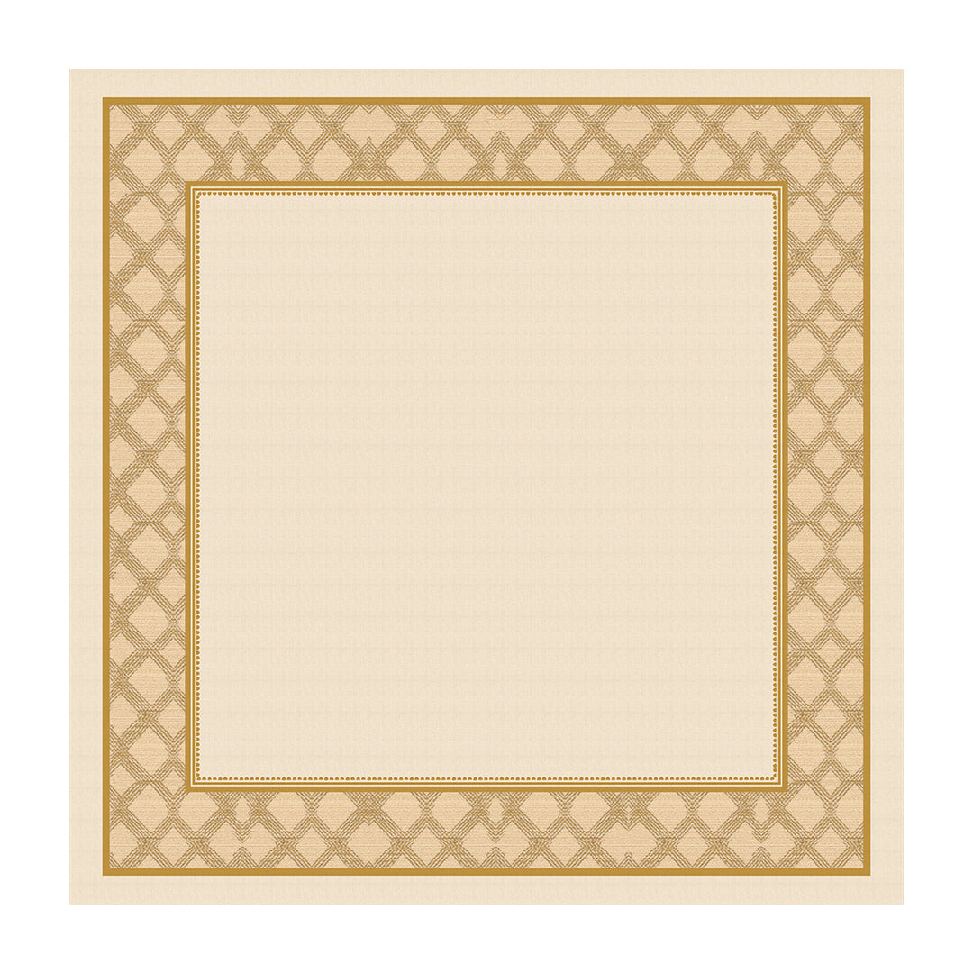 Toalha de Mesa Quadrada Rustic Ambar 4 Lugares 140x140