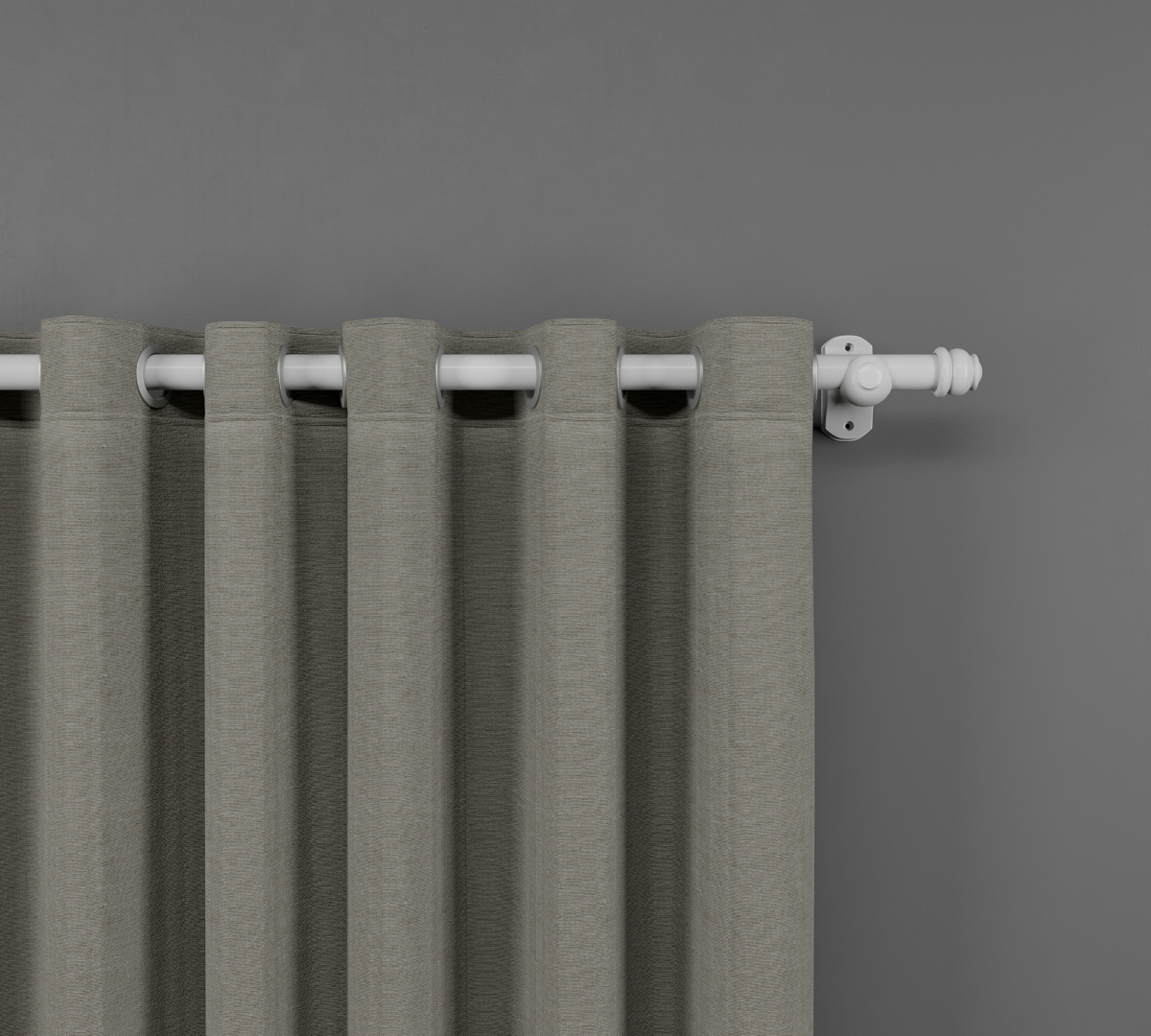 Cortina Flat sem Forro 5,50x2,50m