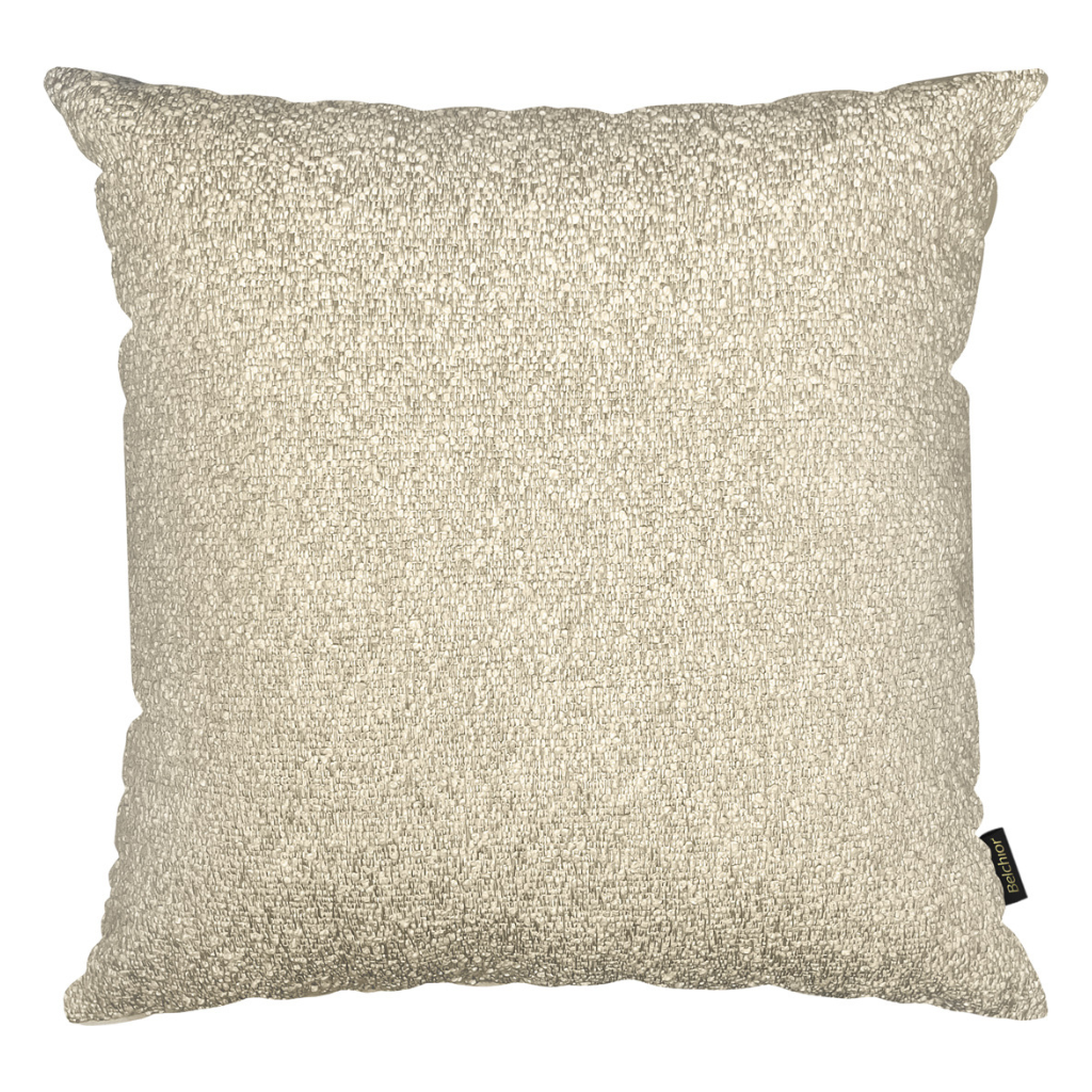 Capa Almofada Jacquard Bege e Off White 50x50cm Concept