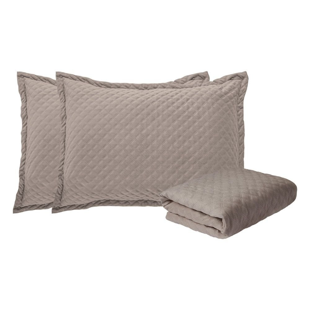 Kit Casal King Matelado Com 1 Peseira + 2 Porta Travesseiro
