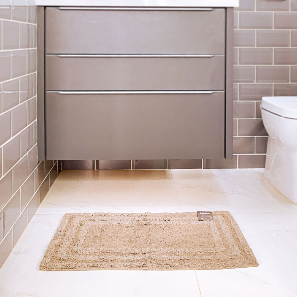Tapete Indiano Malibu Stone 45x70 cm Banheiro/Quarto/Cozinha