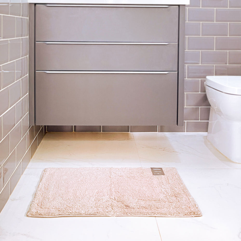 Tapete Indiano Malibu Camurça 45x70 cm Banheiro/Quarto/Cozinha