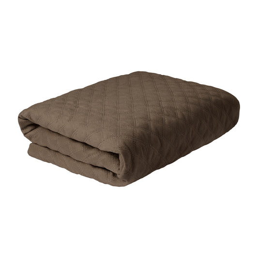 Peseira Matelada Kaki 162x47 cm para Cama de Solteiro