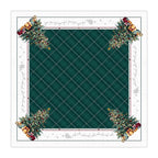 Toalha de Mesa Quadrada Presentes na Árvore de Natal 4 Lugares 140x140