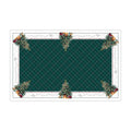 Toalha de Mesa Retangular Presentes na Árvore de Natal 6 Lugares 140x220