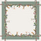 Toalha de Mesa Quadrada Coelhos o Ovos de Páscoa 4 Lugares 140x140