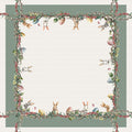 Toalha de Mesa Quadrada Coelhos o Ovos de Páscoa 4 Lugares 140x140