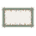 Toalha de Mesa Retangular Coelhos o Ovos de Páscoa 6 Lugares 140x220