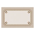 Toalha de Mesa Retangular Casal de Coelhos Páscoa 6 Lugares 140x220