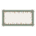 Toalha de Mesa Retangular Coelhos o Ovos de Páscoa 8 Lugares 140x270