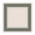 Toalha de Mesa Quadrada Florence Verde 4 Lugares 140x140