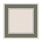Toalha de Mesa Quadrada Florence Verde 4 Lugares 140x140
