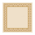 Toalha de Mesa Quadrada Rustic Ambar 4 Lugares 140x140