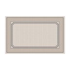 Toalha de Mesa Retangular Azurite Off White 6 Lugares 140x220