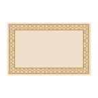 Toalha de Mesa Retangular Rustic Ambar 6 Lugares 140x220