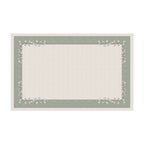 Toalha de Mesa Retangular Folhas Verdes 6 Lugares 140x220