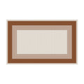 Toalha de Mesa Retangular Terracota 6 Lugares 140x220