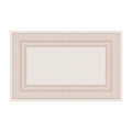 Toalha de Mesa Retangular Xadrez Bege 6 Lugares 140x220