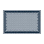 Toalha de Mesa Retangular Blue Waves 6 Lugares 140x220