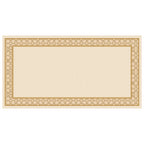 Toalha de Mesa Retangular Rustic Ambar 8 Lugares 140x270