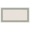 Toalha de Mesa Retangular Folhas Verdes 8 Lugares 140x270