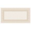 Toalha de Mesa Retangular Dunas Ikat Bege 8 Lugares 140x270