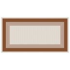 Toalha de Mesa Retangular Terracota 8 Lugares 140x270