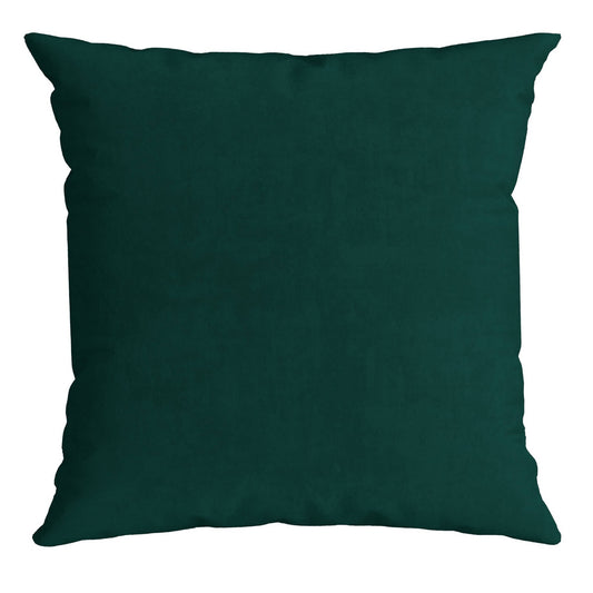 Capa Almofada Veludo Luxor Verde Militar Lisa 43x43cm