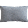 Capa Almofada Linho e Jacquard Azul 35x55cm Concept