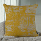 Capa almofada Jacquard Amarela e Cinza 50x50cm Concept