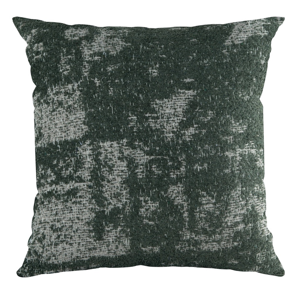 Capa Almofada Jacquard Verde e Cinza 50x50cm Concept