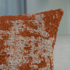 Capa Almofada Jacquard Terracota 50x50cm Concept