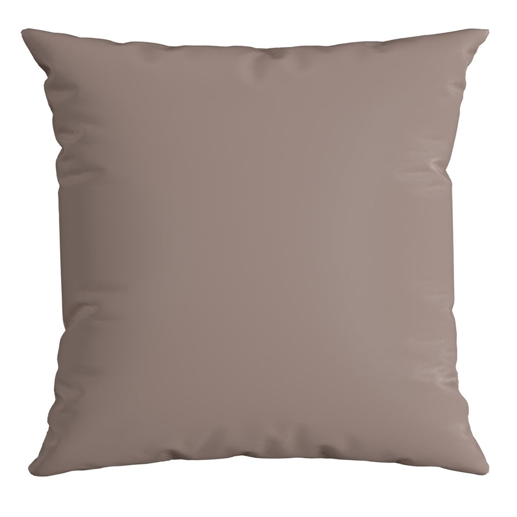 Capa Almofada Frente Rosê e Verso Cru Elegance 43x43 cm