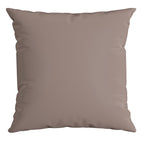 Capa Almofada Frente Rosê e Verso Cru Elegance 43x43 cm