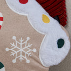 Almofada Pelúcia Casa de Doces Família Ginger Natal 54x46cm