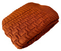 Manta Tricot Terracota 90x180 cm - Diamond