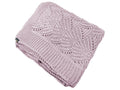 Manta Tricot Rosê 90x180 cm - Coquile
