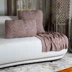 Manta Tricot Rosê 90x180 cm - Coquile