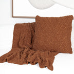 Manta Tricot Terracota 90x180 cm - Aran