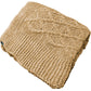 Manta Peseira de Tricot Bege Saara 90x180 cm - Aran
