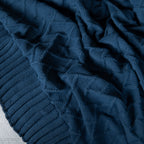 Manta Tricot Azul Jeans 90x180 cm - Link