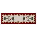 Caminho de Mesa Festa de Natal c/ Hidrorrepelência 42x141cm