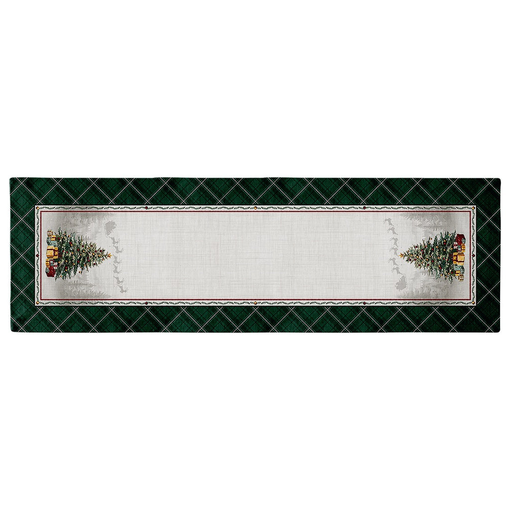 Caminho de Mesa Árvore de Natal c/ Hidrorrepelência 42x141cm