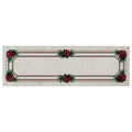 Caminho de Mesa Flor de Natal c/ Hidrorrepelência 42x141cm