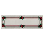 Caminho de Mesa Flor de Natal c/ Hidrorrepelência 42x141cm