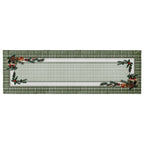 Caminho de Mesa Presentes de Natal c/ hidrorrepelência 42x141cm