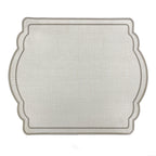 Kit 2 Lugar Americano Bordado Clássico 44x38 - Impermeável