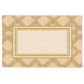Kit 2 Jogo Americano Rustic Ambar c/ Hidrorrepelência 48x31