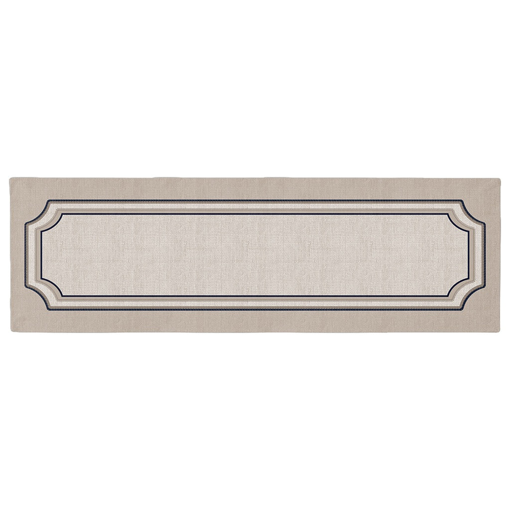 Caminho de Mesa Azurite Off White c/ Hidrorrepelência 43x141cm