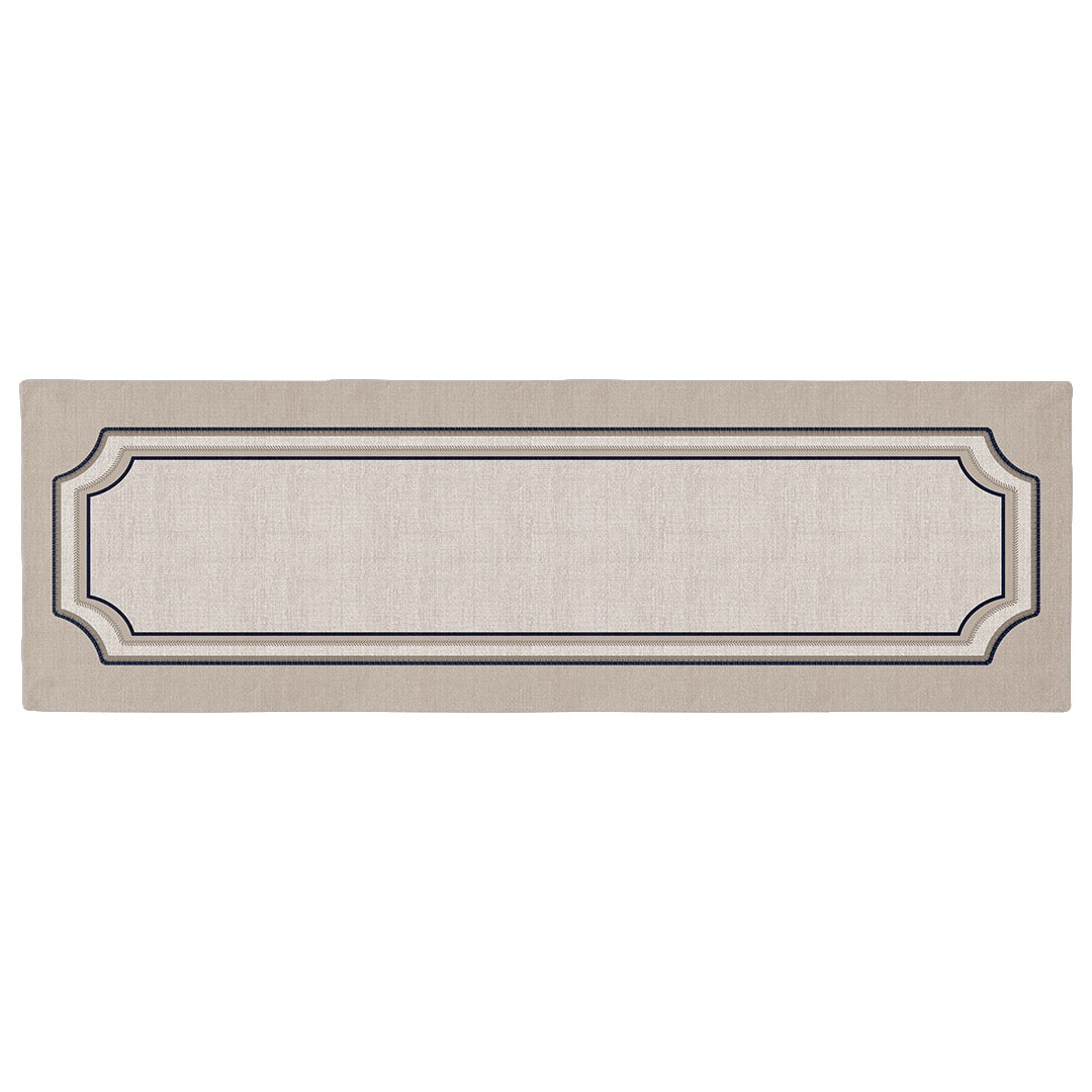 Caminho de Mesa Azurite Off White c/ Hidrorrepelência 43x141cm